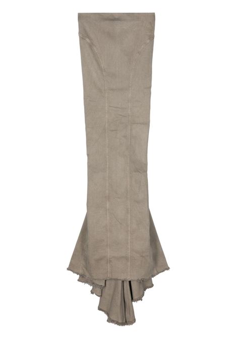 Gonna denim Al Pilar in grigio - donna